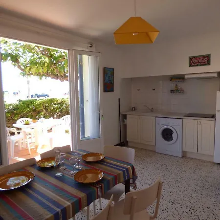 Appartement T3, Rdc, 4 Couchages, Front De Mer Narbonne Plage Exterior photo